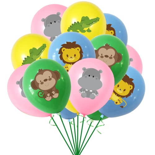 POPOYU 16 Stück Waldtier Geburtstagsdeko,12 Zoll Waldtier Kindergeburtstag Ballons Dschungel Luftballons Tier Waldtier Latexballons für Waldtier Party Dekorationsballons Waldtier Geburtstag Party Deko POPOYU 16 Stück Waldtier Geburtstagsdeko,12 Zoll Waldtier Kindergeburtstag Ballons Dschungel Luftballons Tier Waldtier Latexballons für Waldtier Party Dekorationsballons Waldtier Geburtstag Party Deko von POPOYU