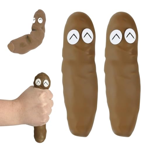 POPOYU 2 Stück Dehnbarer Kackhack Kackwurst zum Stressabbau,Poop Katapult Anti Stress Spielzeug Bälle Prank Kackhaufen,Gadgets Lustige Geschenke für Weihnachten Geburtstag Männer Teenager Jungs Kinder POPOYU 2 Stück Dehnbarer Kackhack Kackwurst zum Stressabbau,Poop Katapult Anti Stress Spielzeug Bälle Prank Kackhaufen,Gadgets Lustige Geschenke für Weihnachten Geburtstag Männer Teenager Jungs Kinder von POPOYU