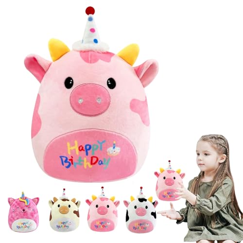 POPOYU Kuh Rosa Kissen,Neue kreative Niedlich Gruselige Kissen Puppe,Dekoratives Kissen für Kinder Weihnachten Geburtstagsgeschenke weiches Bett/Sofa Dekorationen POPOYU Kuh Rosa Kissen,Neue kreative Niedlich Gruselige Kissen Puppe,Dekoratives Kissen für Kinder Weihnachten Geburtstagsgeschenke weiches Bett/Sofa Dekorationen von POPOYU