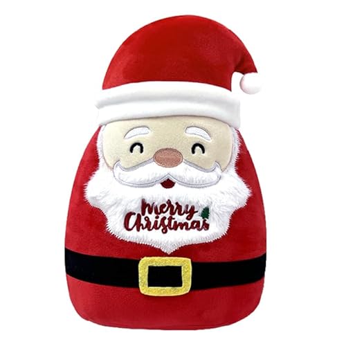 POPOYU Santa Plüsch Kissen Spielzeug, Weihnachtsmann Kissen mit einem kurzen Florbart, süße Plüsch Kissen Puppe weiche Baumwolle Plüsch Puppe,für Kinder Mädchen Jungen Geburtstagsgeschenk Weihnachten POPOYU Santa Plüsch Kissen Spielzeug, Weihnachtsmann Kissen mit einem kurzen Florbart, süße Plüsch Kissen Puppe weiche Baumwolle Plüsch Puppe,für Kinder Mädchen Jungen Geburtstagsgeschenk Weihnachten von POPOYU