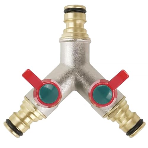 POPOYU Y Verteiler 3/4 Zoll,Gartenschlauch Verteiler 2 Wege 3/4,Schlauchanschluss,Wasserschlauch Y-Verteiler,Messing Gartenschlauch Zubehor für Garden Hose Quick Connection Wasserhahn Freien POPOYU Y Verteiler 3/4 Zoll,Gartenschlauch Verteiler 2 Wege 3/4,Schlauchanschluss,Wasserschlauch Y-Verteiler,Messing Gartenschlauch Zubehor für Garden Hose Quick Connection Wasserhahn Freien von POPOYU