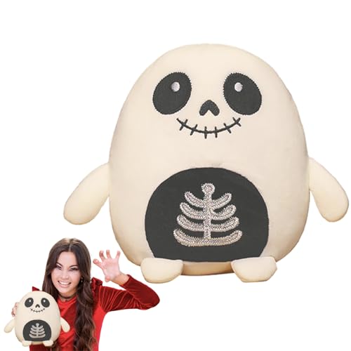 Skelettkissen Halloween Plüschtier,30cm/12inch Plüsch Puppe Plüschpuppen, Halloween Squishmallows Heimdekoration Partygeschenke Geburtstagsgeschenke Plüsch Gefüllte Spielzeug für Kinder Mädchen Jungen Skelettkissen Halloween Plüschtier,30cm/12inch Plüsch Puppe Plüschpuppen, Halloween Squishmallows Heimdekoration Partygeschenke Geburtstagsgeschenke Plüsch Gefüllte Spielzeug für Kinder Mädchen Jungen von POPOYU