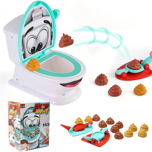 Toilettenspielzeug für Kinder Simulation Toilettenauswurfspielzeug für Kinder Weihnachten Geburtstagsgeschenk von POPOYU