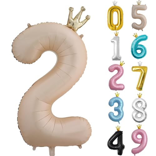 Zahl 2 Luftballon Karamell, 101cm Riesen Zahlenballon Nummer 0 1 2 3 4 5 6 7 8 9 10 16 18 21 30 40 50 60 70 80 90 100, 40" Groß Folienballons für Hochzeit Jubiläum, Geburtstagsballons Karamellfarbe Zahl 2 Luftballon Karamell, 101cm Riesen Zahlenballon Nummer 0 1 2 3 4 5 6 7 8 9 10 16 18 21 30 40 50 60 70 80 90 100, 40" Groß Folienballons für Hochzeit Jubiläum, Geburtstagsballons Karamellfarbe von POPOYU