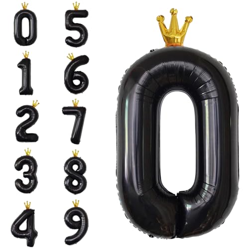 POPOYU Zahlen Luftballon Folienballon 0 Groß,40'' XXL Schwarz Zahlenballon 10. Geburtstag,Helium Ballons Zahlen Stehender Ballon für 10 Jahre Jungen Mädchen Geburtstags Hochzeit Jubiläum Party Deko POPOYU Zahlen Luftballon Folienballon 0 Groß,40'' XXL Schwarz Zahlenballon 10. Geburtstag,Helium Ballons Zahlen Stehender Ballon für 10 Jahre Jungen Mädchen Geburtstags Hochzeit Jubiläum Party Deko von POPOYU