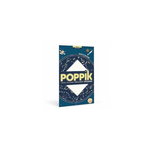 POPPIK 1841049 Sticker-Poster, Himmelskarte, interaktives Lernposter mit Aufklebern, nachtleuchtende Sternenkarte, für Kinder ab 6 Jahren, 68 x 100 cm POPPIK 1841049 Sticker-Poster, Himmelskarte, interaktives Lernposter mit Aufklebern, nachtleuchtende Sternenkarte, für Kinder ab 6 Jahren, 68 x 100 cm von POPPIK
