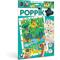 POPPIK CRE004 Sticker Kreativ Poster Dschungel POPPIK CRE004 Sticker Kreativ Poster Dschungel von POPPIK