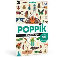 POPPIK DIS007 Sticker Lernposter Insekten POPPIK DIS007 Sticker Lernposter Insekten von POPPIK