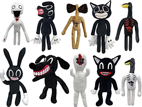 POPRORE Sirenenkopf, Plüschspielzeug, Sirenenkopf, Familienporträt, komplettes Set, Plüschspielzeug, Cartoon-Hund, Katze, Plüschspielzeug für Zuhause, Party, Geschenk, Geburtstagsgeschenk (braun) POPRORE Sirenenkopf, Plüschspielzeug, Sirenenkopf, Familienporträt, komplettes Set, Plüschspielzeug, Cartoon-Hund, Katze, Plüschspielzeug für Zuhause, Party, Geschenk, Geburtstagsgeschenk (braun) von POPRORE