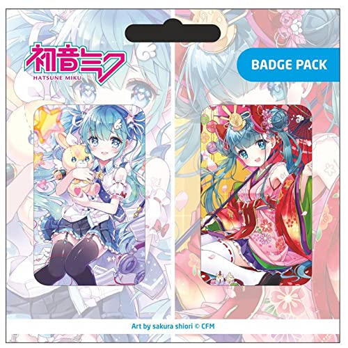 POPbuddies Hatsune Miku Pin Badges 2er-Pack Set B POPbuddies Hatsune Miku Pin Badges 2er-Pack Set B von POPbuddies