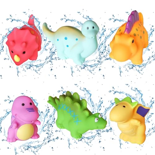 6 Stück Baby Badespielzeug, Wasserspielzeug Kinder,Badewannenspielzeug Schildkröten,Badespielzeug,Badewanne Pool Spielzeug,Badewannenspielzeug zum Kinderbaden Geeignet von PORUPAEL