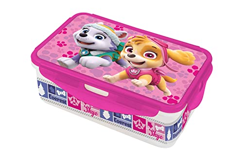 P:os 29901 - Lunch to Go Clipdose mit Paw Patrol Motiv, ca. 20,5 x 13,5 x 7 cm, 2 herausnehmbare Einsätze, auslaufsicher, mikrowellen- und spülmaschinengeeignet, gefrierfest, bpa- und phthalatfrei P:os 29901 - Lunch to Go Clipdose mit Paw Patrol Motiv, ca. 20,5 x 13,5 x 7 cm, 2 herausnehmbare Einsätze, auslaufsicher, mikrowellen- und spülmaschinengeeignet, gefrierfest, bpa- und phthalatfrei von POS Handels GmbH
