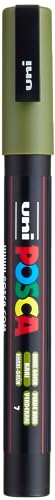 POSCA 186564 - POSCA Marker mit feiner Rundspitze, khakigrün POSCA 186564 - POSCA Marker mit feiner Rundspitze, khakigrün von POSCA