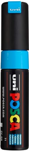 POSCA 182679 - POSCA Marker mit breiter Keilspitze, neon von POSCA