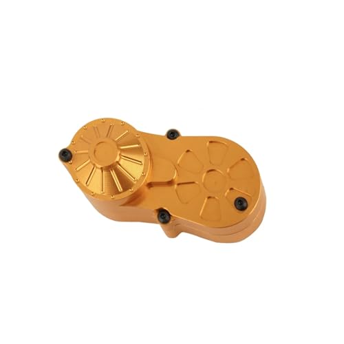 POSLAB 1/8 LMT Metallgetriebe Getriebegehäuse Gehäusedeckel Erdnussschalengehäuse, for Losi LMT 1:8 RC Car Upgrades Teile Zubehör (Color : Golden) von POSLAB