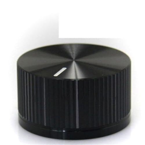 POSLAB 40 * 22 mm High-End-Drehpotentiometer mit 6 mm Welle aus Aluminium, Lautstärkeregler 40 x 22 mm (Durchmesser x Höhe) (Color : 40X22mmX6mm-02) von POSLAB