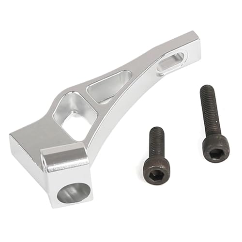POSLAB CNC-Metallmotor-Verstärkungsrahmen-Kit, for 1/5 for Hpi for Rofun for BAHA for Rovan Km for Baja 5B 5T 5Sc Spielzeugteile (Color : Silver) von POSLAB