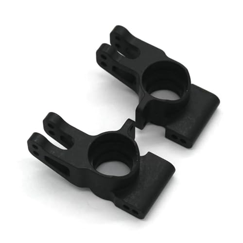 POSLAB Metall-Hinterradnabenträger, for 1/7 for King Motor KM RC for Rallye-Auto-Upgrades, Teile, Zubehör (Color : Black) von POSLAB