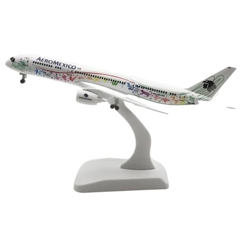 20 cm Flugzeugmodell, ABS-Kunststoff, Spielzeug-Flugzeug-Kollektion, Mexiko 787 B787, Druckguss-Flugzeug von POSMRWK