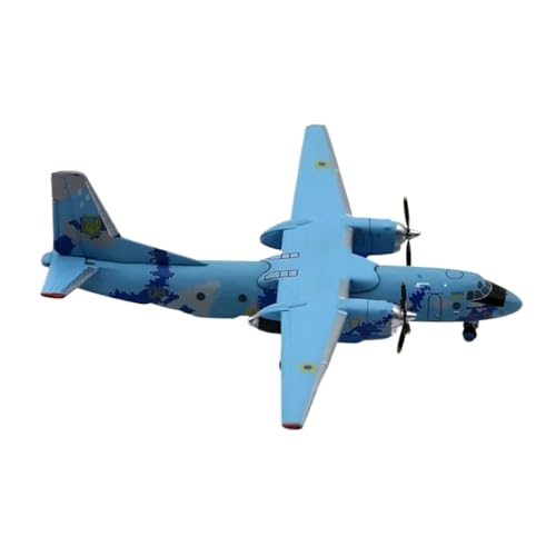 Antonov AN-26 Luftwaffen-Flugzeugmodell im Maßstab 1:400, aus Metall, Druckguss, mit geformtem Flugzeugmodell-Ständer Antonov AN-26 Luftwaffen-Flugzeugmodell im Maßstab 1:400, aus Metall, Druckguss, mit geformtem Flugzeugmodell-Ständer von POSMRWK