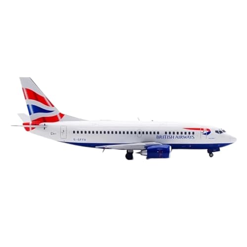 British Airways B737-500 Druckguss-Flugzeugmodell aus Metall im Maßstab 1:200, Sammlerstück, Druckguss-Flugzeug von POSMRWK