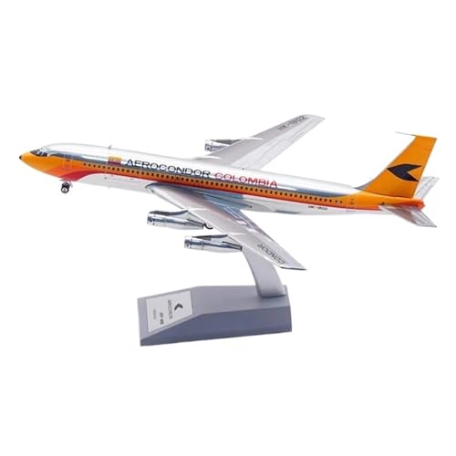 Columbia Airlines B707-100 Flugzeugmodell aus Druckguss im Maßstab 1:200, Sammelfigur, Druckguss-Flugzeug Columbia Airlines B707-100 Flugzeugmodell aus Druckguss im Maßstab 1:200, Sammelfigur, Druckguss-Flugzeug von POSMRWK