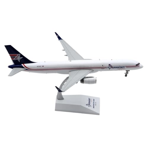 Druckguss-Flugzeugmodell aus Legierung für Kollektion JC Wings 1:200 Amerijet International Aviation B757-200 Druckguss-Flugzeug von POSMRWK