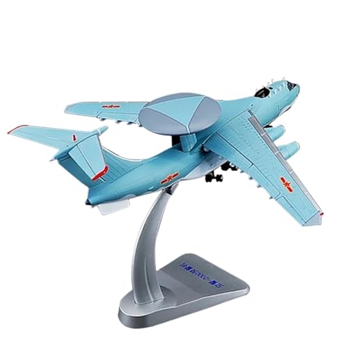 Druckguss-Flugzeugmodell aus Metall, Maßstab 1:130, KJ2000 AWACS, Flugzeugmodell aus Legierung, klassische Freizeitkollektion, Geschenk, Druckguss-Flugzeug-Display von POSMRWK
