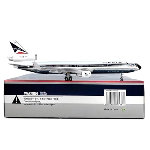 Flugzeugmodell Phoenix Druckguss im Maßstab 1:400 MD-11, Druckguss-Metall-Flugzeugmodell, Freizeitkollektion, Geschenk Druckguss-Flugzeug von POSMRWK