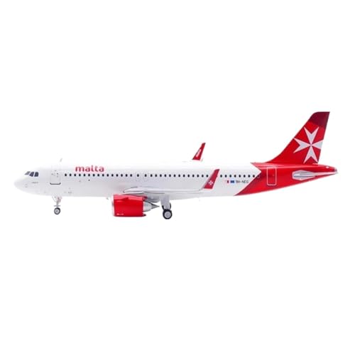 Flugzeugmodell aus Legierung im Maßstab 1:200 für maltesisches Flugzeug A320NEO, Sammlerstück, Spielzeug, Geschenk, Ornamente, Druckguss-Flugzeug von POSMRWK