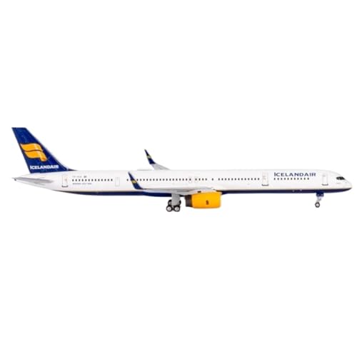 Flugzeugmodell aus Metalldruckguss für Erwachsene im Maßstab 1:400, Kollektion Aviation B757-300, Druckguss-Flugzeug (weiß) von POSMRWK