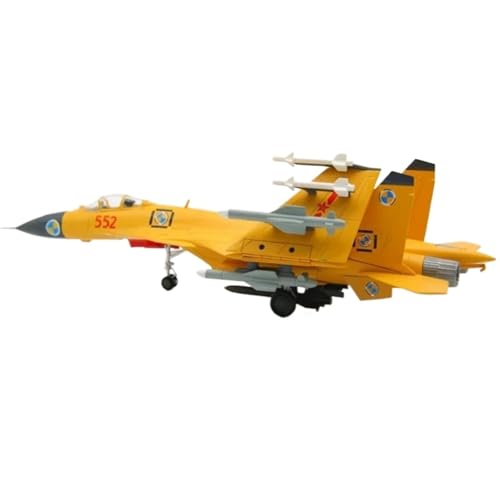Für Jägermodell J-15 im Maßstab 1:72 J15 Flying Shark, Flugzeug basierend auf einem Flugzeugträger, Modell J-15 aus Legierung, Ornamente, Druckguss-Flugzeug (B) von POSMRWK