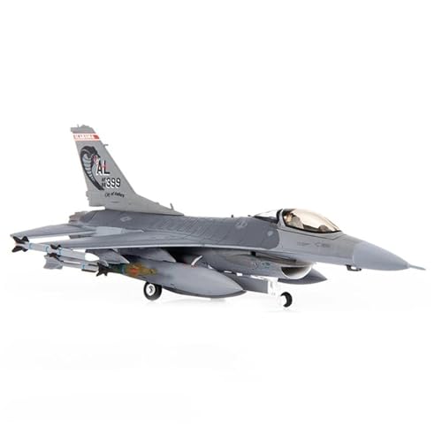Für den Maßstab 1:144 US Air Force F-16 Fighter F16 Jagdflugzeugmodell aus Legierung Flugzeug-Spielzeug Finish Druckguss-Flugzeug von POSMRWK