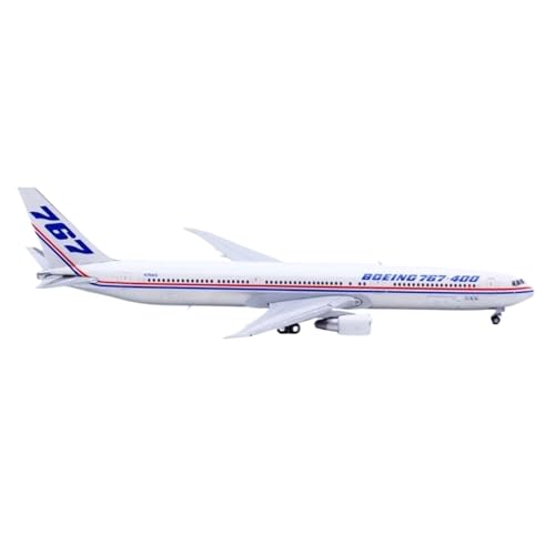 JC Wings B767-400ER Druckguss-Metall-Reaktionsflugzeugmodell im Maßstab 1:400 mit Druckguss-Flugzeughalterung von POSMRWK