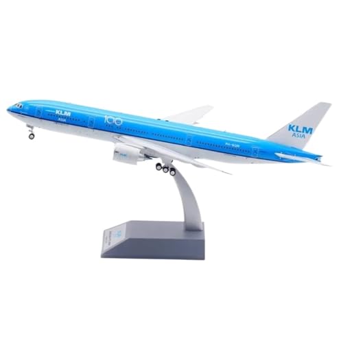 KLM 777-200ER PH-BQM Erwachsenenflugzeugmodell aus Legierung im Maßstab 1:200, Sammelspielzeug, Druckguss-Flugzeug von POSMRWK