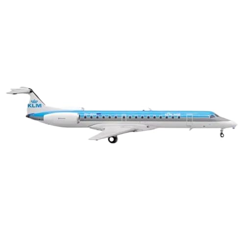 KLM ERJ-145 Miniatur-Flugzeug aus Metalldruckguss im Maßstab 1:200 von POSMRWK