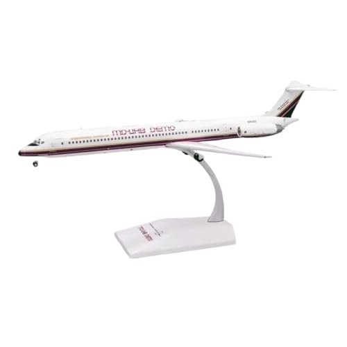 Mcdonnell Douglas MD-81 Flugzeugmodell für Erwachsene im Maßstab 1:200 aus Metall, Druckguss-Flugzeug zum Sammeln von POSMRWK