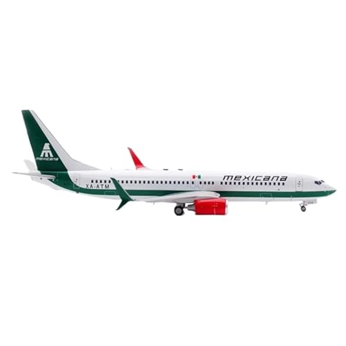 Miniatur-Flugzeug-Sammelspielzeug aus Metalldruckguss B737-800 von Mexican Airlines, Modellflugzeug im Maßstab 1/200. von POSMRWK