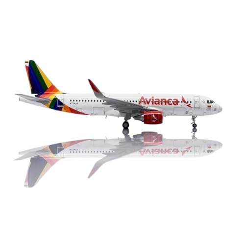 Miniatur-Flugzeug für Spielzeugflugzeug, Maßstab 1:200, Columbia Airlines A320, Modellflugzeug aus Druckguss, Modell-Sammelflugzeug von POSMRWK