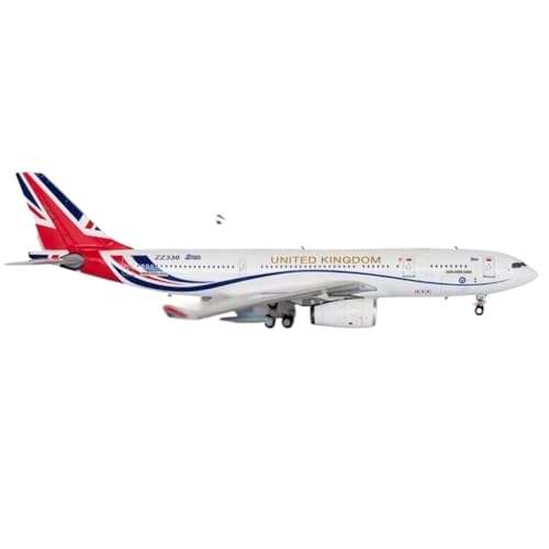 Miniatur-Flugzeugmodell aus Metalldruckguss A330-243 der britischen Luftwaffe, Dekoration im Maßstab 1/200. von POSMRWK