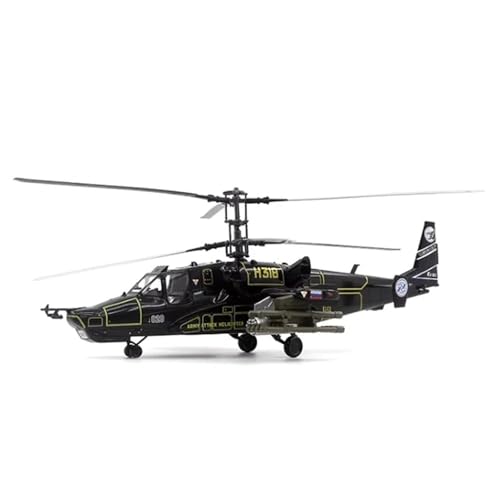 Miniatur des Flugzeugs, Modellflugzeug im Maßstab 1:72, für bewaffneten Hubschrauber Black Shark KA-50 der Luftwaffe. Miniatur des Flugzeugs, Modellflugzeug im Maßstab 1:72, für bewaffneten Hubschrauber Black Shark KA-50 der Luftwaffe. von POSMRWK
