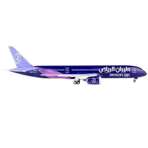 Miniatur des Flugzeugs, Spielzeug-Set aus Druckguss-Metall, B787-9 von Riyadh Aviation, Sammlermodell im Maßstab 1/400. Miniatur des Flugzeugs, Spielzeug-Set aus Druckguss-Metall, B787-9 von Riyadh Aviation, Sammlermodell im Maßstab 1/400. von POSMRWK