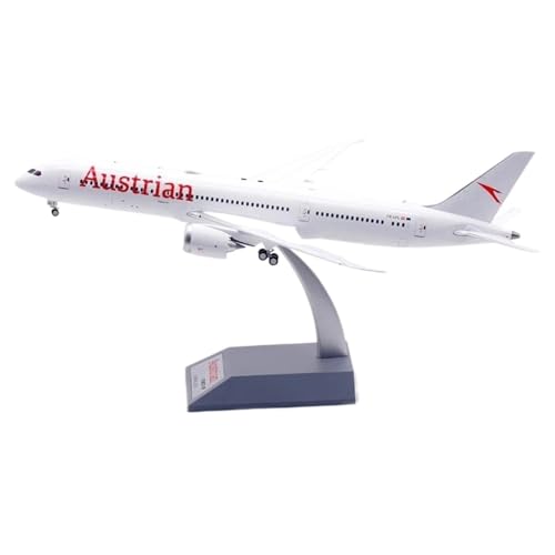 Miniatur des Flugzeugs, Spielzeugflugzeug-Set für Erwachsene, Modell aus Legierung OE-LPL B787-9 von Austrian Airlines im Maßstab 1:200, fertiges Produkt. von POSMRWK
