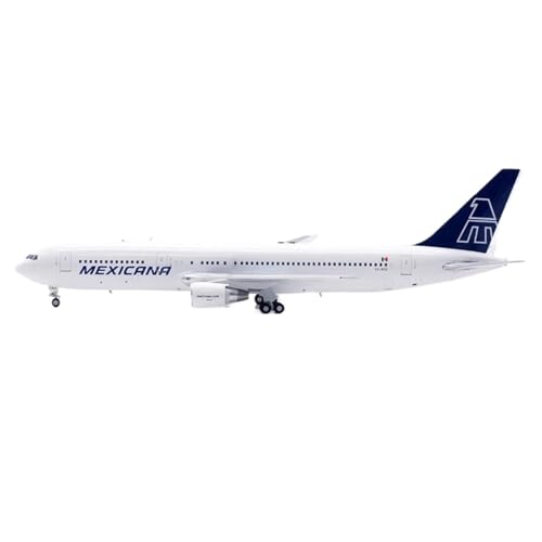 Miniatur des Flugzeugs, Universal-Flugzeug-Set, Maßstab 1:200, Aeromexico B767-300, Modellflugzeug aus Druckguss für Sammlung. von POSMRWK