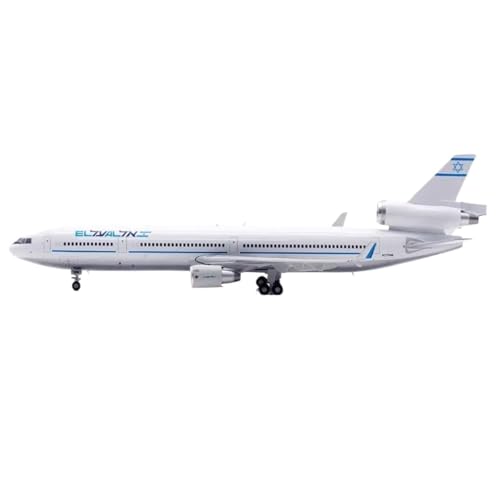 Modellflugzeug für Erwachsene im Maßstab 1:200, Israel Airlines MD-11 Druckguss-Flugzeugmodelle aus Metall von POSMRWK