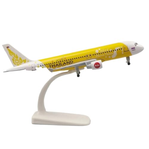 Modellflugzeuge für 20 cm Alu-Metall-Flugzeuge A320 Thai Airways Flugzeugmodell 1/400 Druckguss-Metallmodell Flugzeug-Display Flaches Flugzeugmodell Modellflugzeuge für 20 cm Alu-Metall-Flugzeuge A320 Thai Airways Flugzeugmodell 1/400 Druckguss-Metallmodell Flugzeug-Display Flaches Flugzeugmodell von POSMRWK