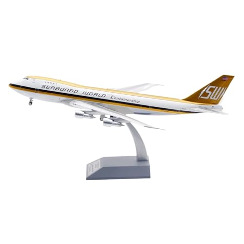 Sammelflugzeugmodell aus Druckgusslegierung, Modellflugzeug aus Metalldruckguss, West Coast World Airlines Boeing B747-200, 1:200, N701SW Druckguss-Flugzeug von POSMRWK