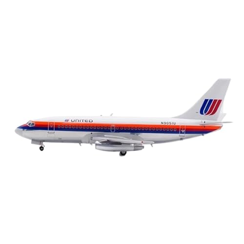 Spielzeug-Flugzeug-Kit im Maßstab 1:200, Linie Flugzeugmodell B737-200 N9051U, Metalldruckguss-Flugzeugmodell, Sammelspielzeug Druckguss-Flugzeug von POSMRWK