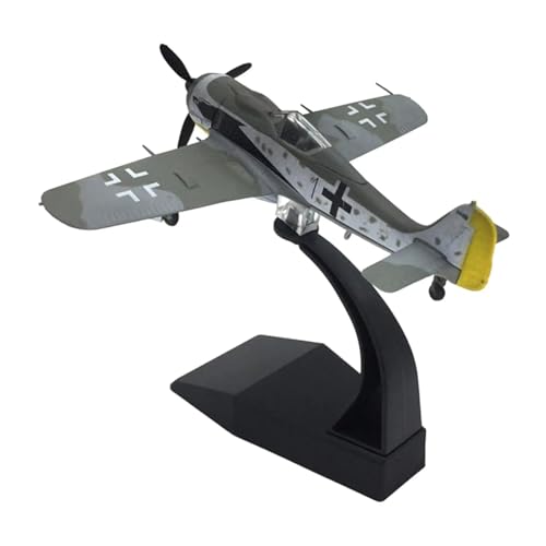 Spielzeugflugzeug Fw 190 im Maßstab 1:72, Flugzeugmodell aus Metall, Druckguss, ideal für Weihnachtsgeschenke, Druckguss-Flugzeug von POSMRWK