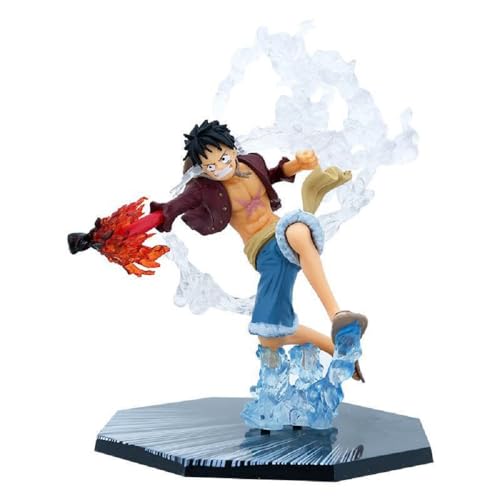 Luffy Action Figure Character Model Anime Statue Action Figure Birthday Gifts Ornament 17cm von POTACEE